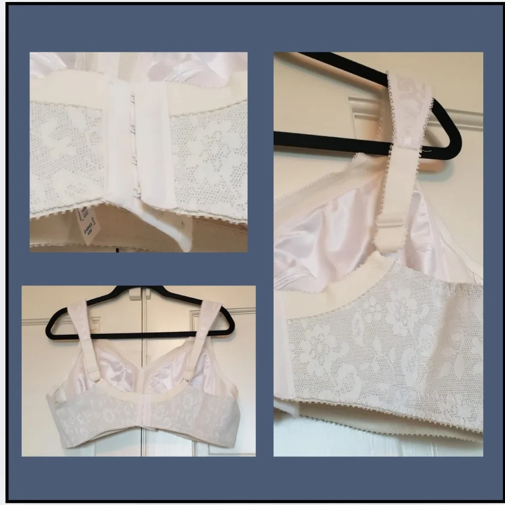 🔥 VTG / NEW / PLAYTEX 18hr BRA / WHITE - Picture 10 of 13